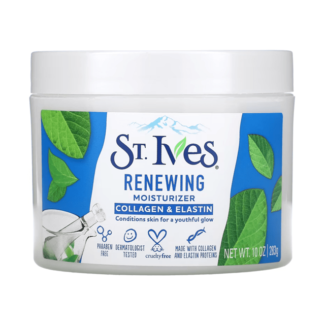 کرم مرطوب کننده ضد چروک کلاژن و الاستین سنت ایوز / St.Ives